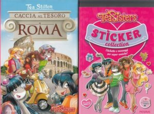 Tea Stilton n. 35 CACCIA AL TESORO A ROMA con Sticker Book ed. Piemme