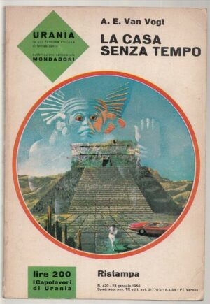 Urania n. 420 LA CASA SENZA TEMPO di A. E. Van Vogt ed. Mondadori