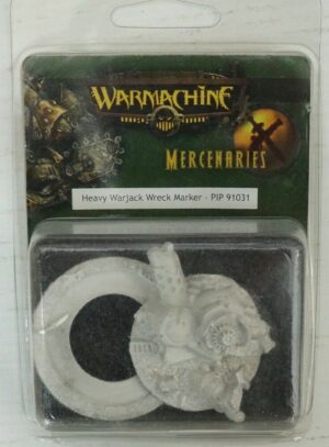 WARMACHINE Mercenaries Heavy Warjack Wreck Marker Privateer 91031