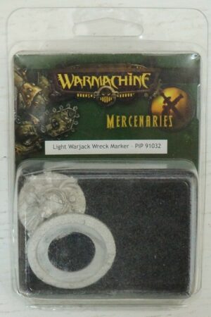 WARMACHINE Mercenaries Light Warjack Wreck Marker Privateer 91032
