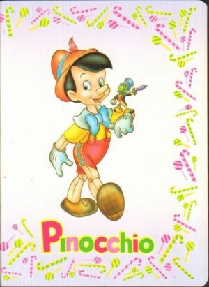 Walt Disney Quaderno PINOCCHIO Anni '90 by Pigna Nuovo a quadretti
