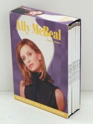 ALLY MCBEAL Stagione quattro 4 Completa n. 6 DVD ITA con Cofanetto