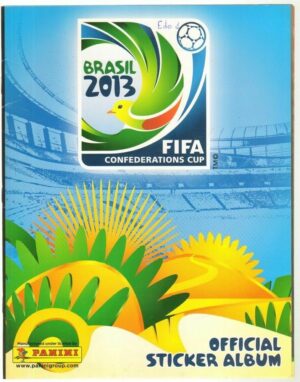 Album Figurine BRASIL 2013 FIFA CONFEDERATIONS CUP Panini. Incompleto Panini