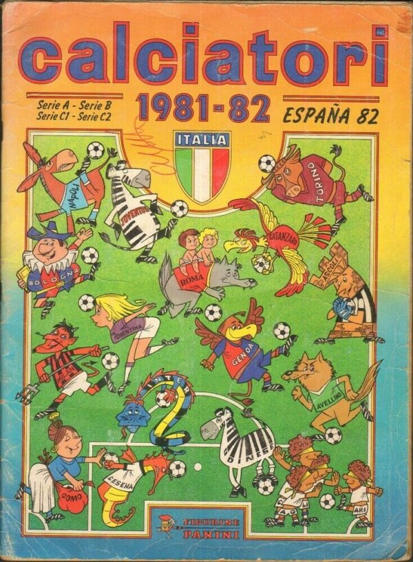 Album-Figurine-CALCIATORI-1981-1982-Panini-Incompleto-mancano-113-figurine-su-113891679707