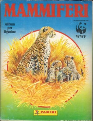 Album Figurine MAMMIFERI. Incompleto mancano 5 figurine