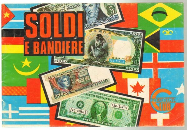 Album-Figurine-SOLDI-E-BANDIERE-1977-Quasi-Vuoto-Baggioli-Edizione-123643657127