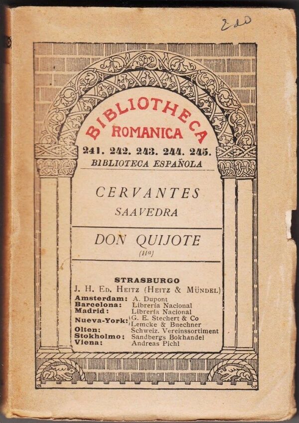 BIBLIOTHECA-ROMANICA-241-245-DON-QUIJOTE-2A-di-Cervantes-Saavedra-ed-Heits-121755245837