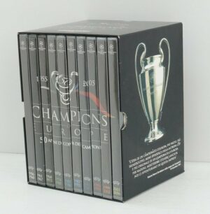 Champions of Europe 1955-2005. Raccolta Completa con n. 10 DVD in Italiano con Cofanetto. Versione da edicola