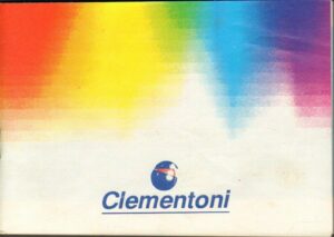 Catalogo Giochi Clementoni anni '80 - '90. Clementoni