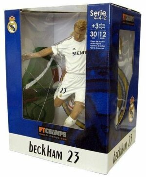 DAVID BECKHAM 23 Action Figures REAL MADRID Stars Football 30 cm NEW