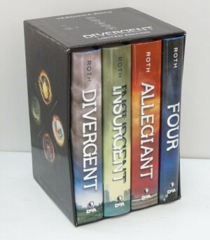 DIVERGENT, ALLEGIANT, INSURGENT + FOUR di V. Roth ed. Limitata De Agostini in Co