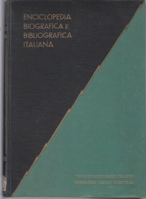 ENCICLOPEDIA BIOGRAFICA E BIBLIOGRAFICA ITALIANA. PEDAGOGISTI ED EDUCATORI