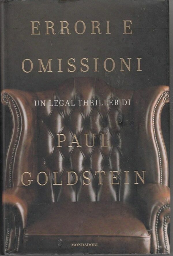 ERRORI-E-OMISSIONI-di-Paul-Goldstein-ed-Mondadori-2006-112041466547