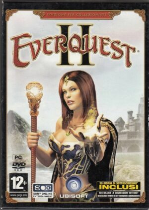 EVERQUEST II. Edizione collezionisti. 2 Dischi Gioco PC ITALIANO COMPLETO MANUAL