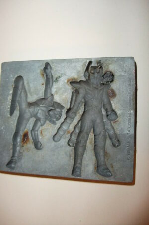 FORMINA STAMPINO DA FORNO CAVALIERI DELLO ZODIACO originale 1985 (mod.2)