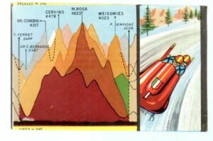 Figurina TUTTA ITALIA n.250 (Alpi Pennine Centrali) Ed. Fol-Bo