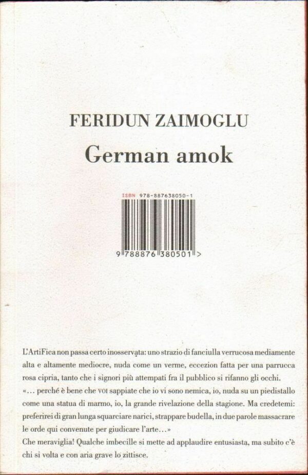 GERMAN-AMOK-di-Feridun-Zaimoglu-ed-ISBN-Edizioni-2008-122567905067
