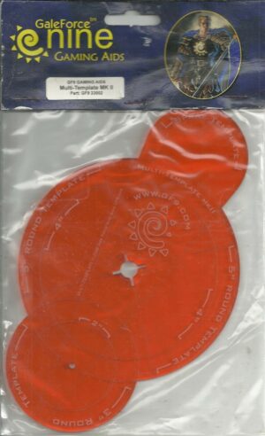 Gale Force Nine GF9 MULTI TEMPLATE MK II Mod 58