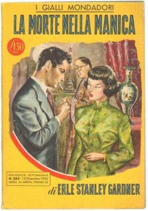 I Gialli Mondadori n. 254 LA MORTE NELLA MANICA di E. S. Gardner ed. 1953