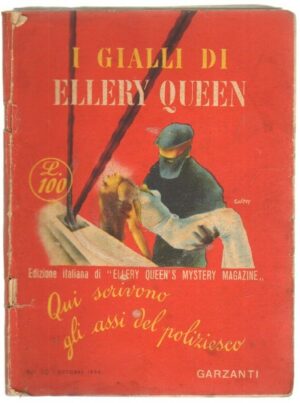 I Gialli di Ellery Queen n. 10 ed. Garzanti 1950 Ottobre