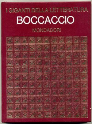 I giganti della letteratura. BOCCACCIO ed. Mondadori