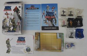 INDY HEROCLIX STARTER SET (miniature fumetti americani indipendenti) WK Games
