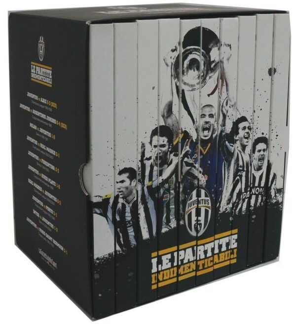 JUVENTUS-LE-PARTITE-INDIMENTICABILI-n-10-DVD-in-Cofanetto-Editoriale-124211346837