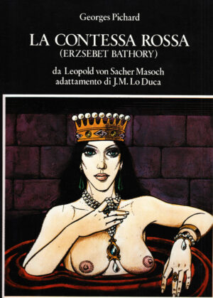 La contessa rossa di Georges Pichard. Volume a fumetti erotico ed. Glittering
