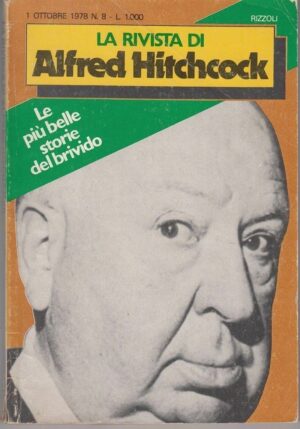LA RIVISTA DI ALFRED HITCHCOCK N. 8 - 1 Ottobre 1978 Rizzoli