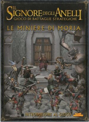 LE MINIERE DI MORIA. Il Signore degli Anelli. Gioco di Battaglie Strategiche ed.