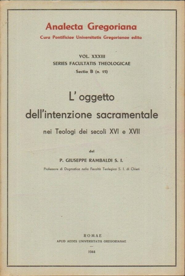 LOGGETTO-DELLINTENZIONE-SACRAMENTALE-di-Rambald-ed-Pont-Univers-Gregoriana-121846307697