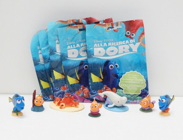 Lotto-n-7-Minifigure-ALLA-RICERCA-DI-DORY-Nemo-Walt-Disney-Pixar-114113928327