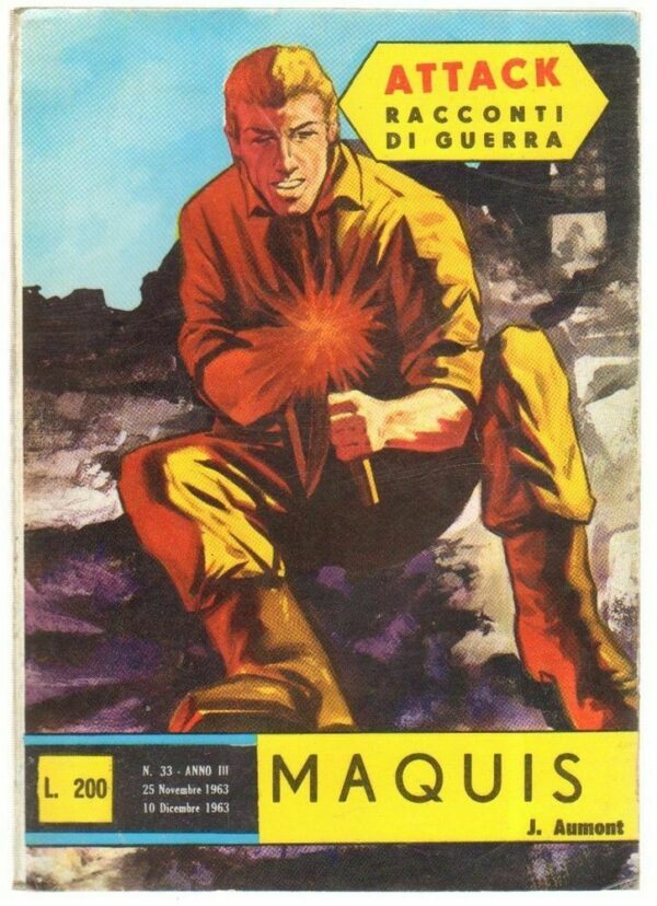 MAQUIS-di-J-Aumont-ed-E-P-Attack-Racconti-di-Guerra-n-33-113211957237