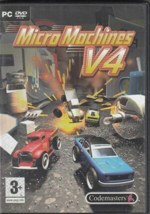 MICROMACHINES V4. Micro Machines Videogioco PC ITALIANO COMPLETO DI MANUALE