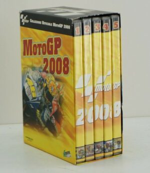 Moto GP 2008 - Raccolta Completa (5 DVD) con Cofanetto - Versione da edicola - DVD in Italiano