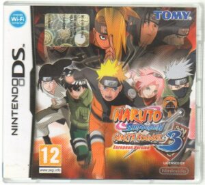 NARUTO SHIPPUDEN NINJA COUNCIL 3 Triangolo Blu Nintendo DS PAL European Version
