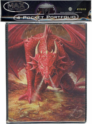 Portacard WRATH OF THE DRAGON Album Max Protection. 4 Pocket Portfolio (107)