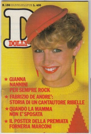 Rivista DOLLY Anno 1981 n.136. F. De Andrè, Poster Premiata Forneria Marconi