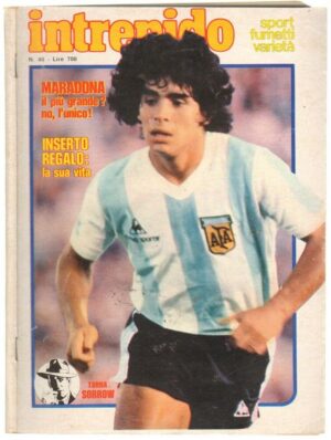 Rivista INTREPIDO Anno 1981 n. 40 - MARADONA con inserto