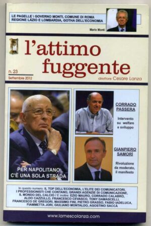 Rivista L'ATTIMO FUGGENTE n. 23 settembre 2012