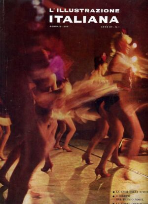 Rivista L'ILLUSTRAZIONE ITALIANA 1960 n. 1 Gennaio - Anno 87