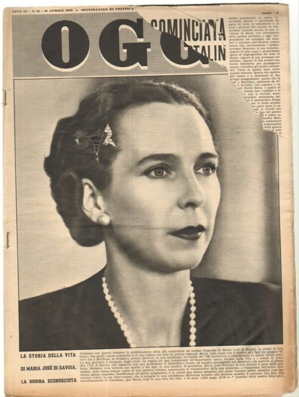 Rivista-OGGI-Anno-1953-n-16-del-16-Aprile-In-copertina-Maria-Jose-di-Savoia-123018885937