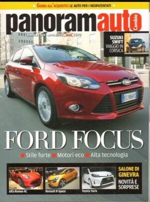 Rivista PANORAMAUTO FORD FOCUS n. 4 - Aprile 2011
