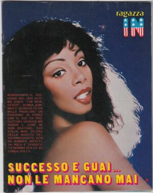 Rivista RAGAZZA IN Anno 1980 n.52 Donna Summer Adriano Panatta