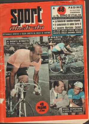 Rivista SPORT ILLUSTRATO Anno 44 n. 21 del 26 Maggio 1955