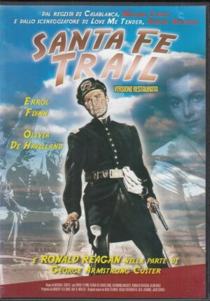 SANTA FE TRAIL con Ronald Reagan  DVD ITA. DNA