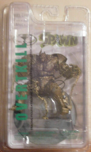 SPAWN: OVERTKILL VARIANT ORO mini Action Figure McFarlane cm 7 McFarlane Toys
