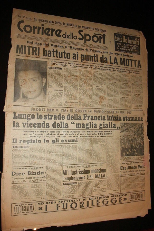 ST-CORRIERE-DELLO-SPORT-anno-31-n165-13-luglio-1950-MITRI-LA-MOTTA-111080887717