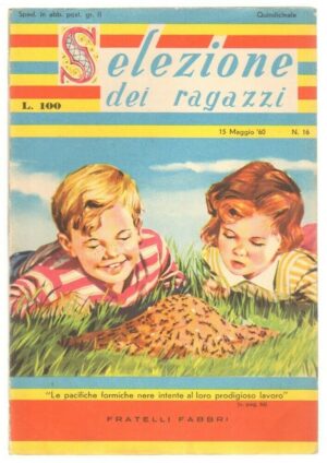 Selezione dei Ragazzi n. 16 del 15 Maggio 1960. Fabbri