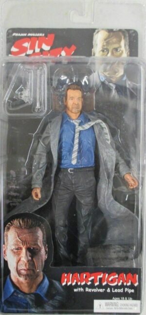 Sin City: HARTIGAN COLORI (Bruce Willis) Action Figure 18 cm - Frank Miller NECA